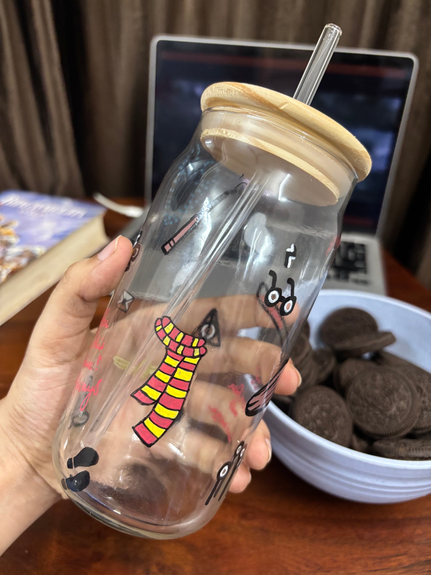 Harry Potter Hand-Painted Personalised Tumbler