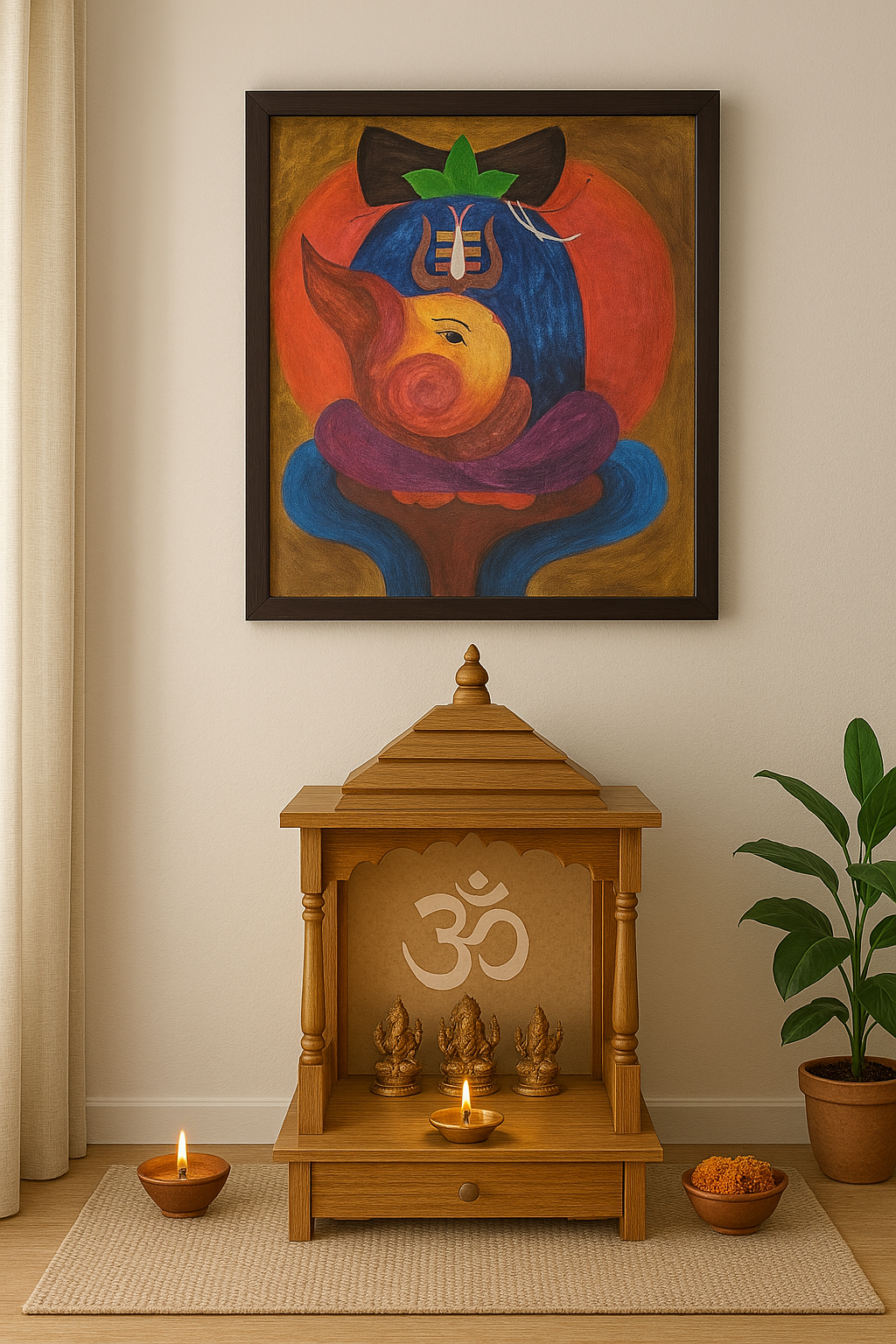 Ganesheshwar - Divine Fusion of Ganesha & Shivlinga