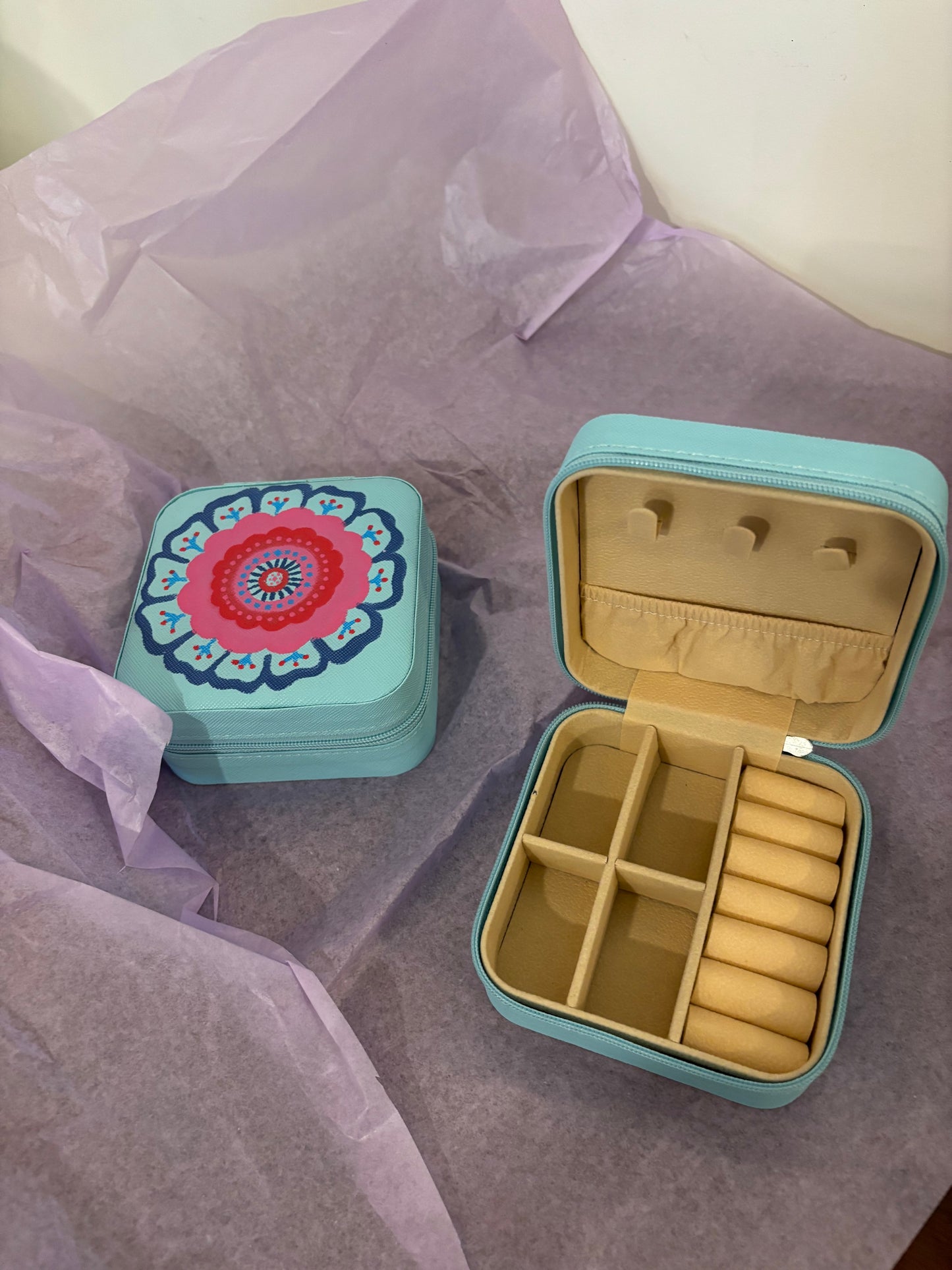 Pankhuri - Hand-Painted Jewellery Box