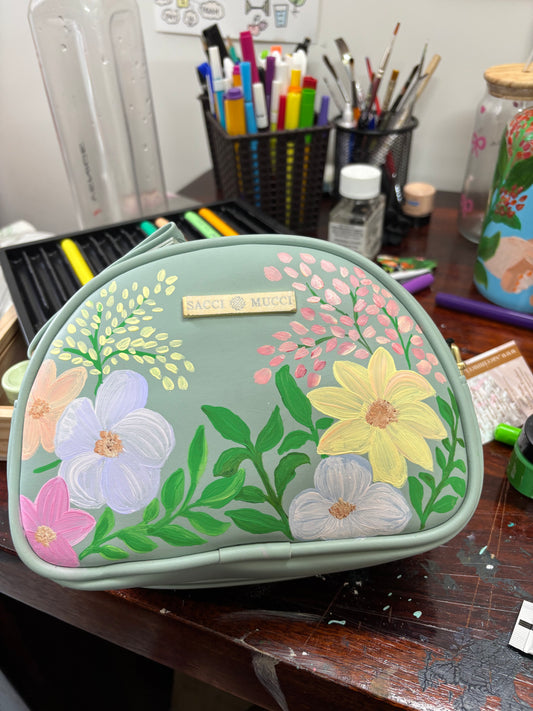 Gulbahar - Saanjh | Hand-Painted Sling Bag