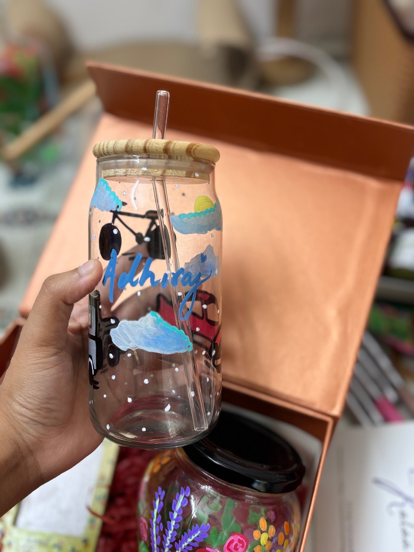 Tales in a Tumbler - Personalised Hand-Painted Tumbler