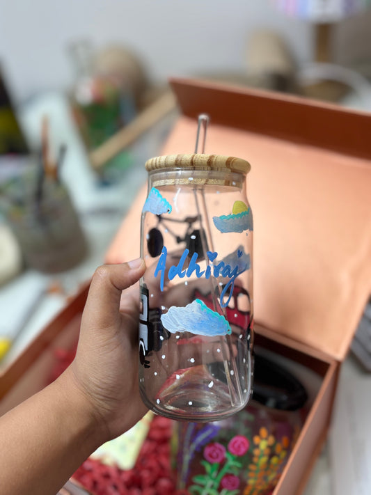 Tales in a Tumbler - Personalised Hand-Painted Tumbler