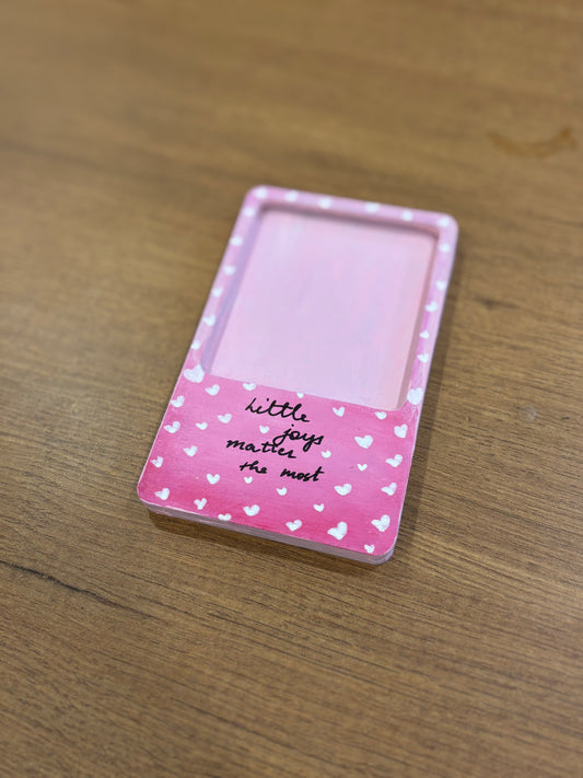 "Little Things Matter the Most" – Hand-Painted Daily Reminder Magnet