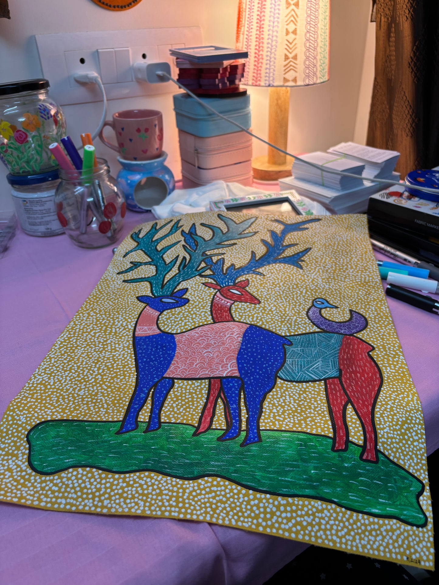 Mruga - Gond-Inspired Wildlife