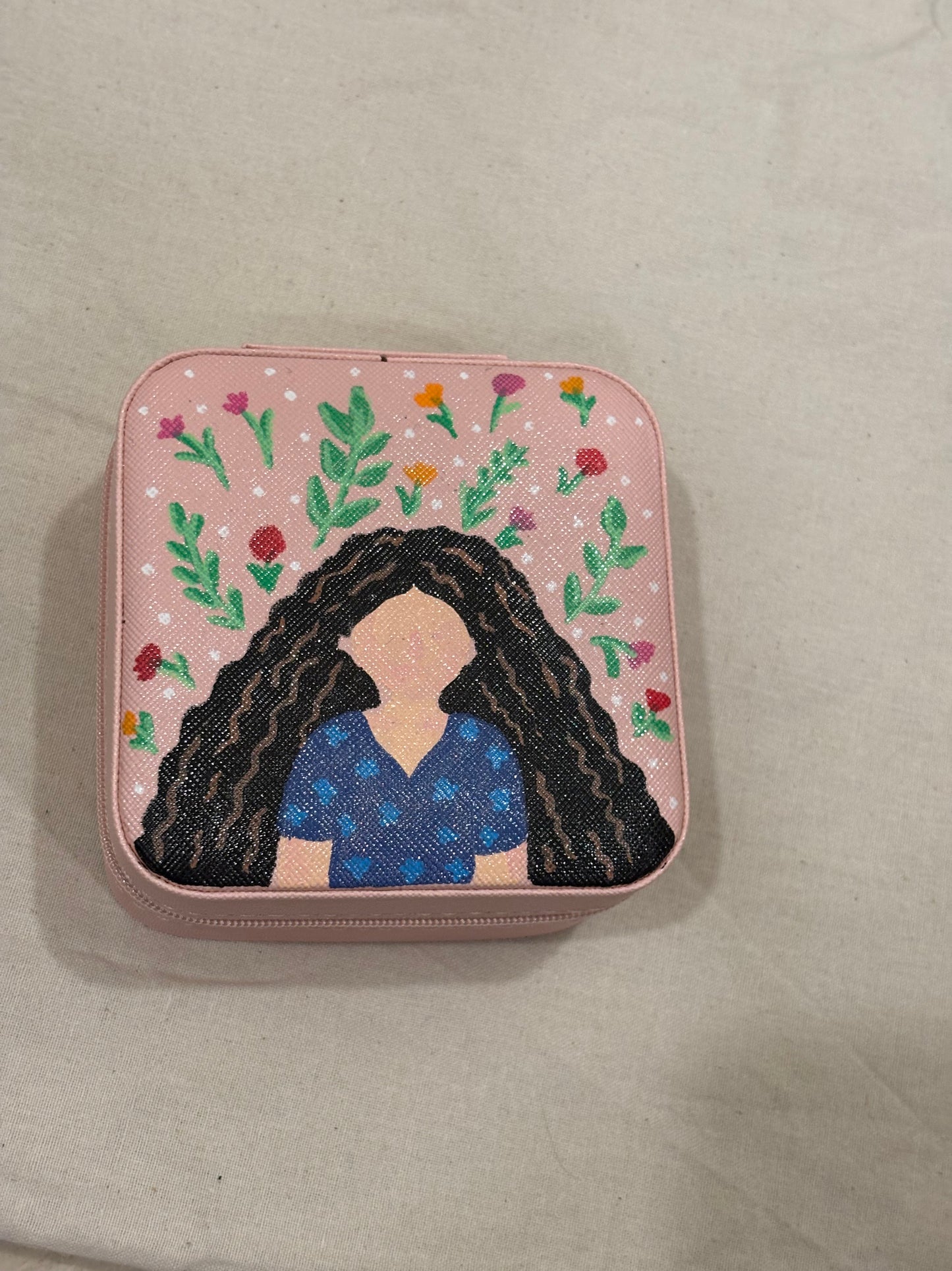 Untamed - Hand-Painted Jewellery Box