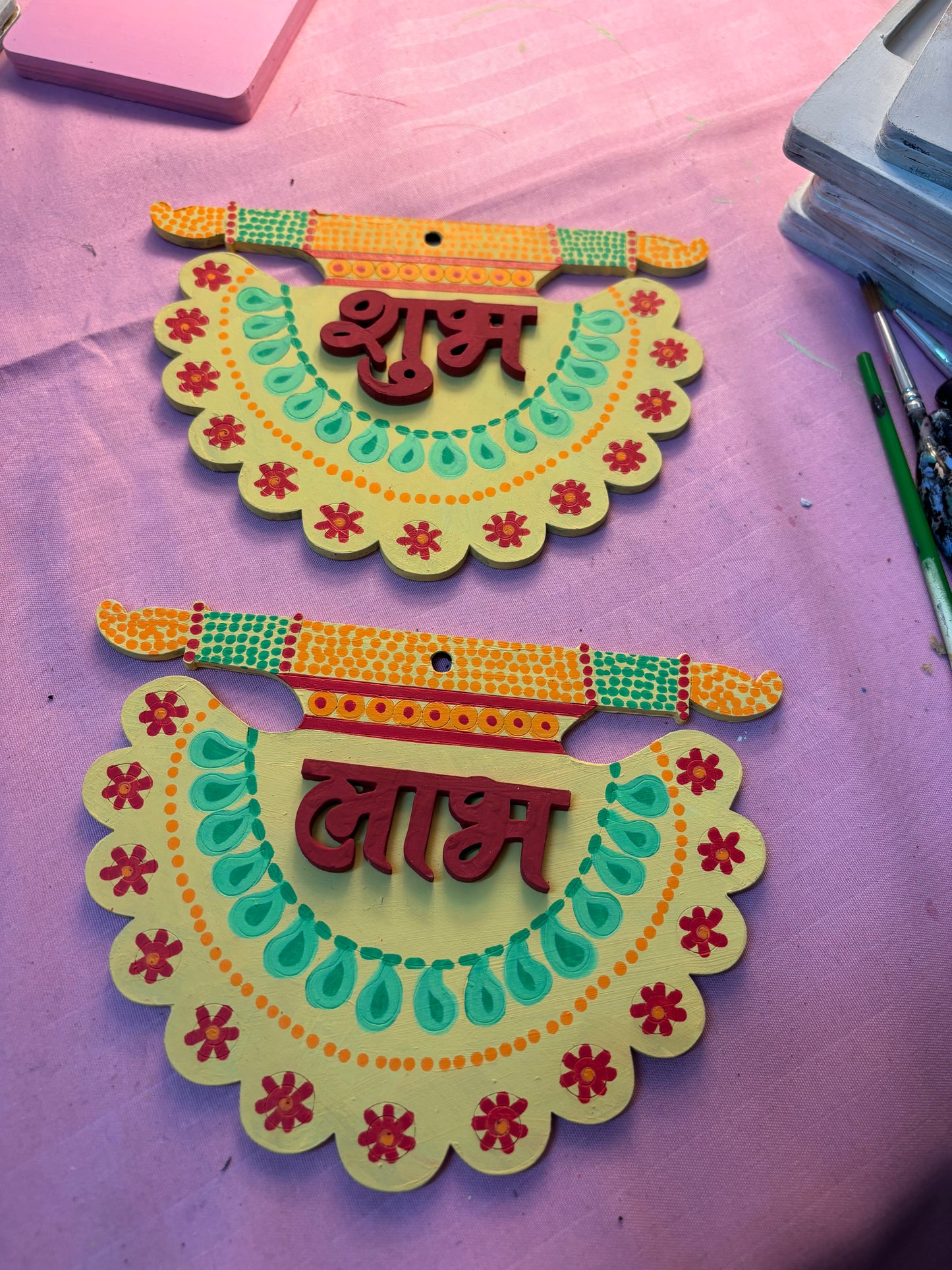 Mangalam Shubh Laabh Wall Hanging