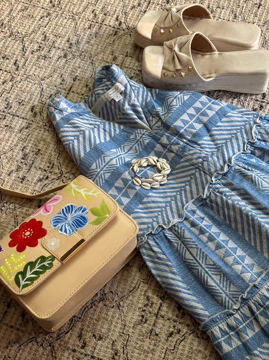 Gulbahar - Baagh | Hand-Painted Sling Bag