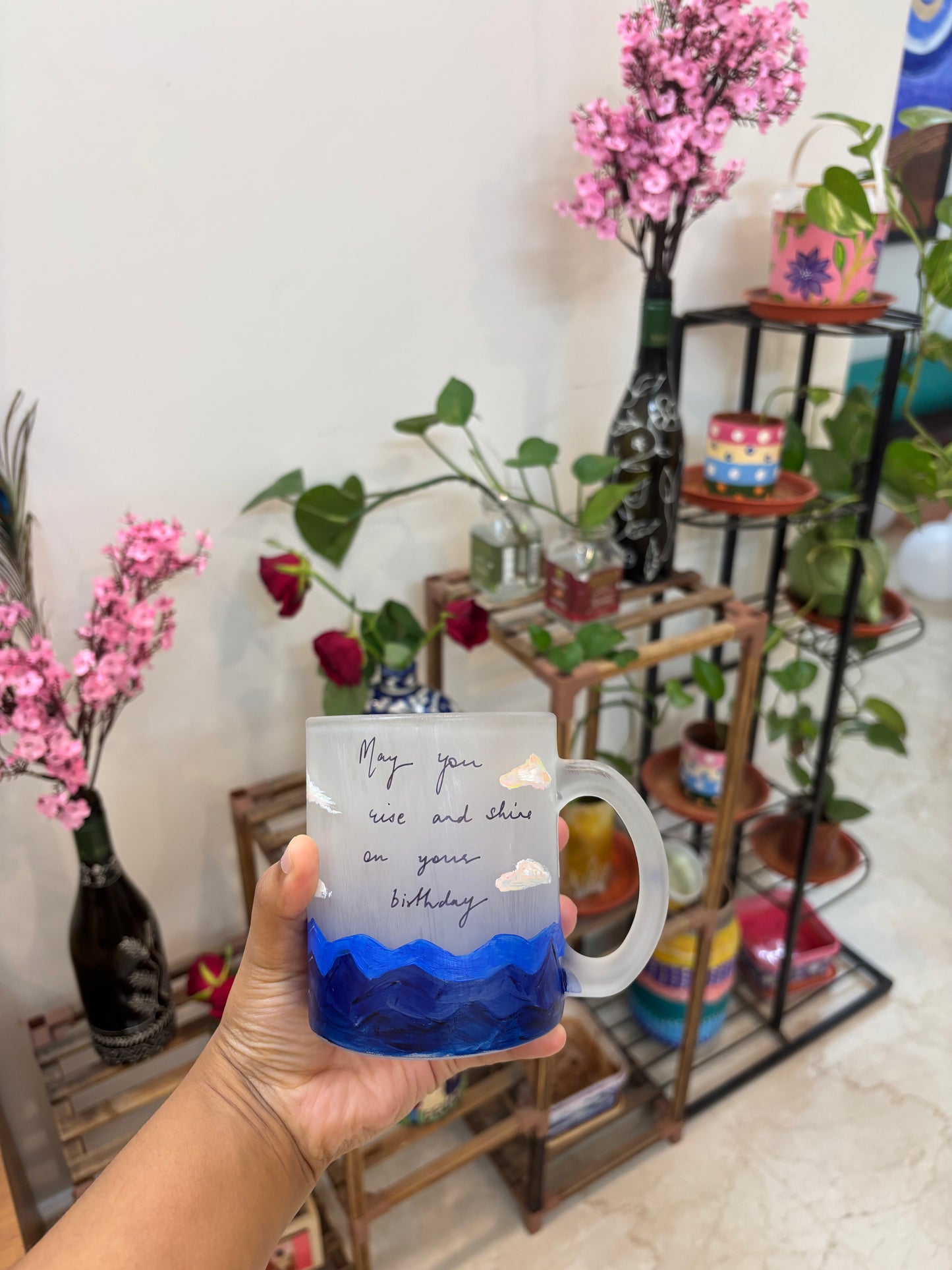 Custom Hand-Painted Mug