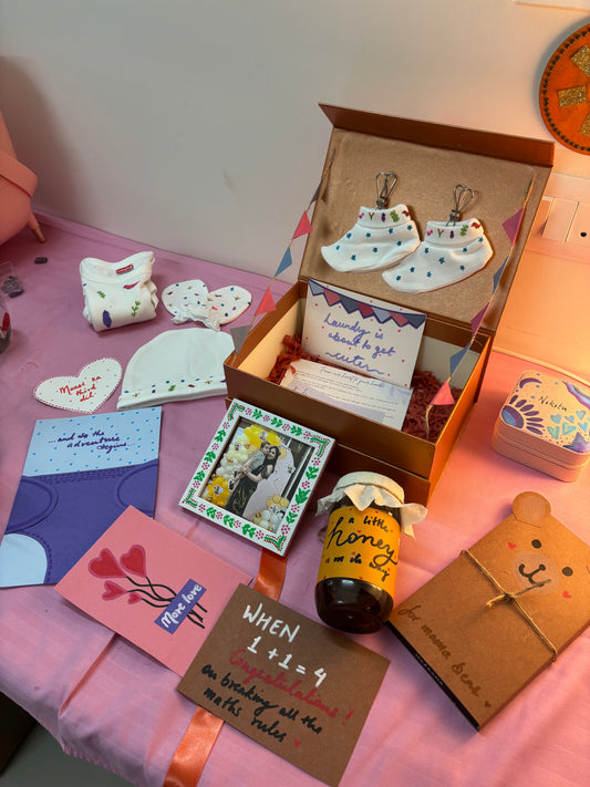 Tiny Wonder - Personalised Baby Shower Gift Hamper