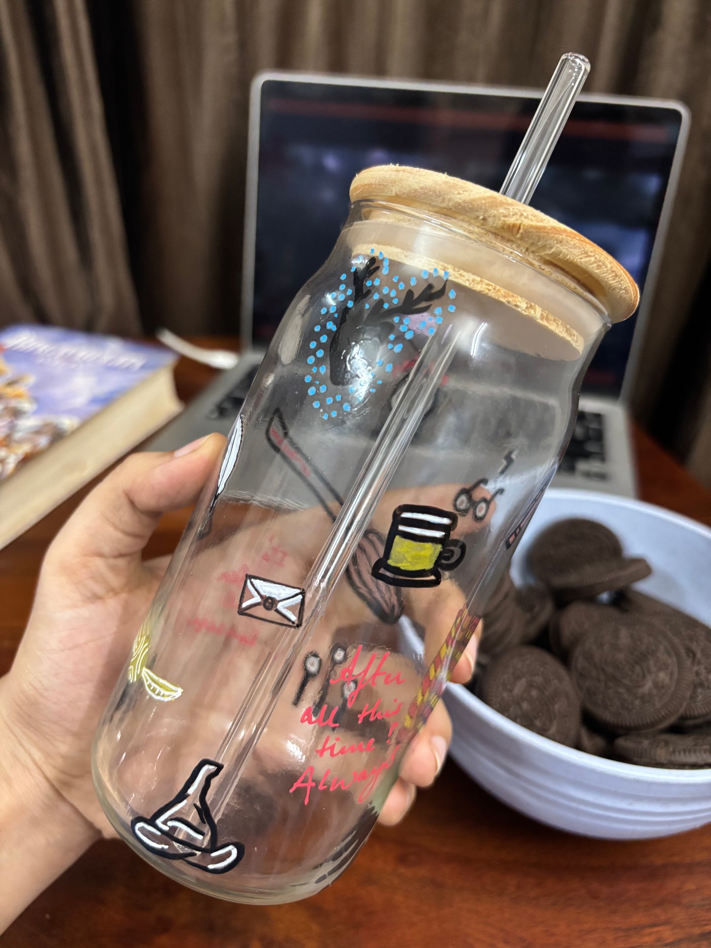 Harry Potter Hand-Painted Personalised Tumbler