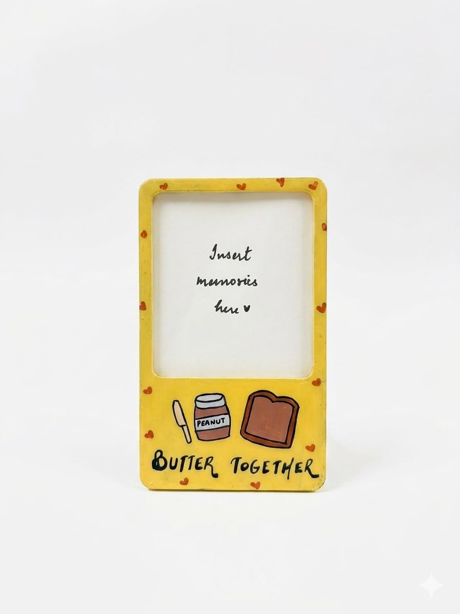 Butter Together Polaroid Fridge Magnet