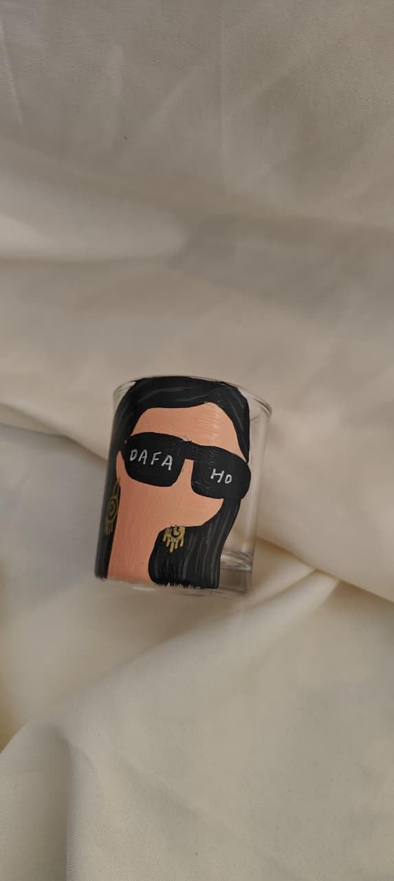“DAFA HO” Quirky Shot Glass