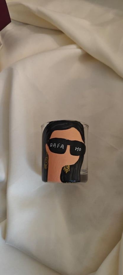 “DAFA HO” Quirky Shot Glass