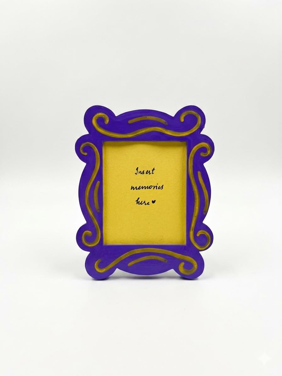 'F.R.I.E.N.D.S. Frame' polaroid fridge magnet