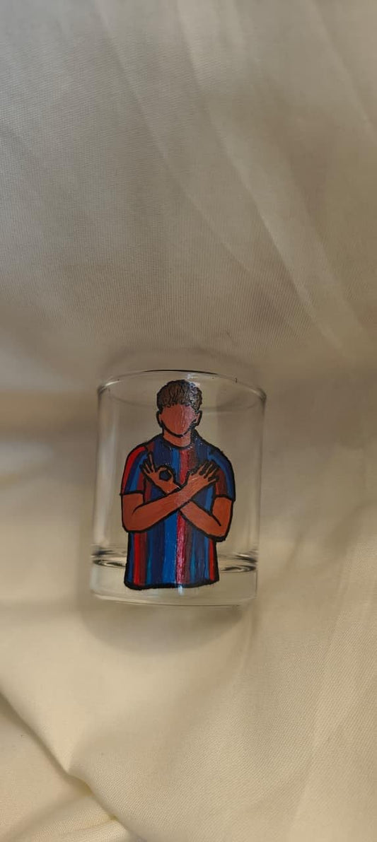 Lamine Yamal Football Player Shot Glass