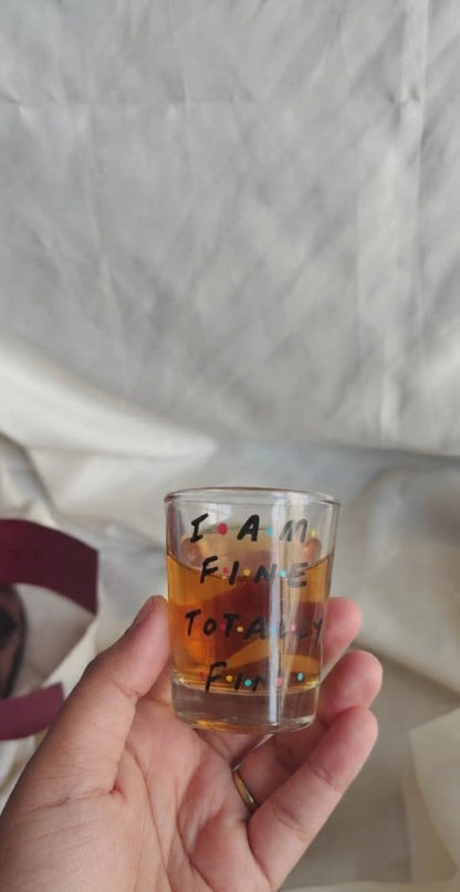 Ross Shot Glass F.R.I.E.N.D.S Sitcom