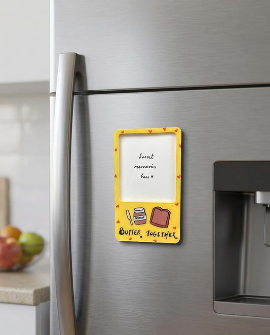 Butter Together Polaroid Fridge Magnet
