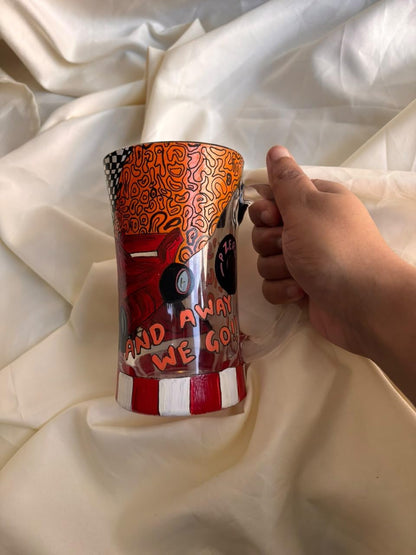 F1 Inspired Racing Beer Mug