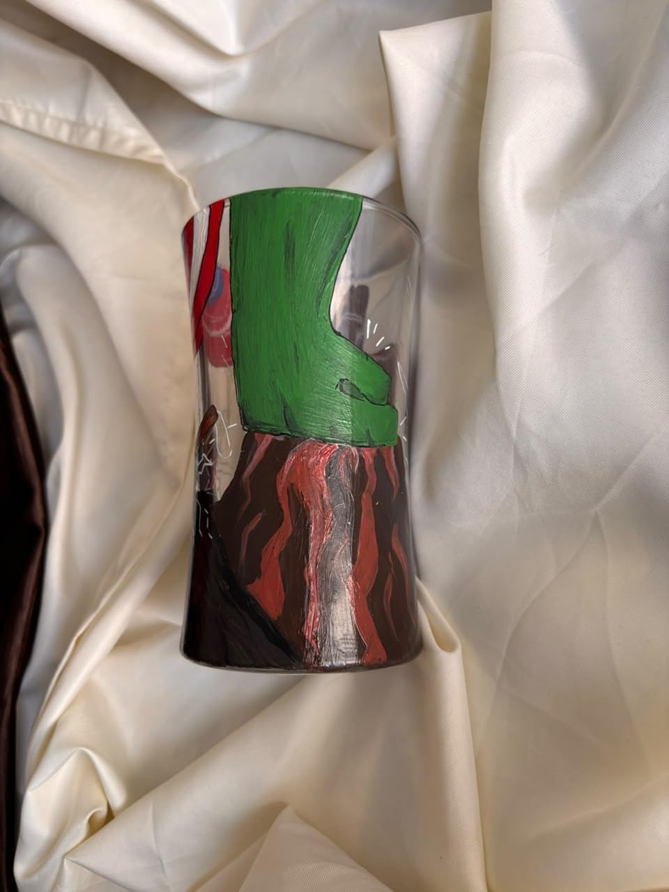 Hand-Painted Avengers Inspired Beer Mug