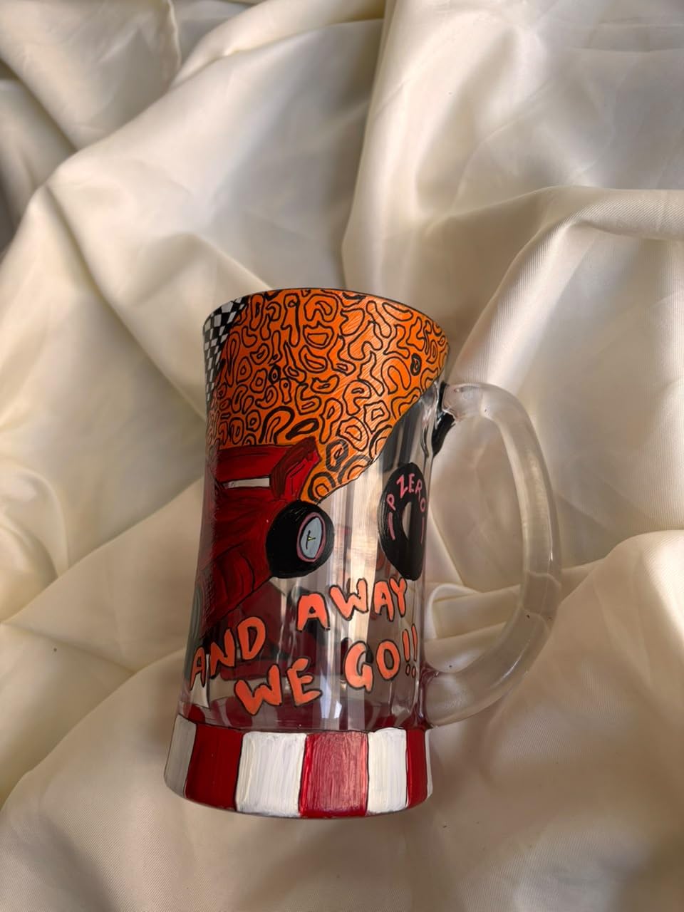 F1 Inspired Racing Beer Mug