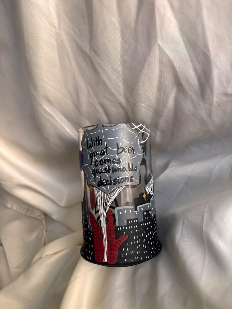 Spider-Man Superhero Inspired Beer Mug