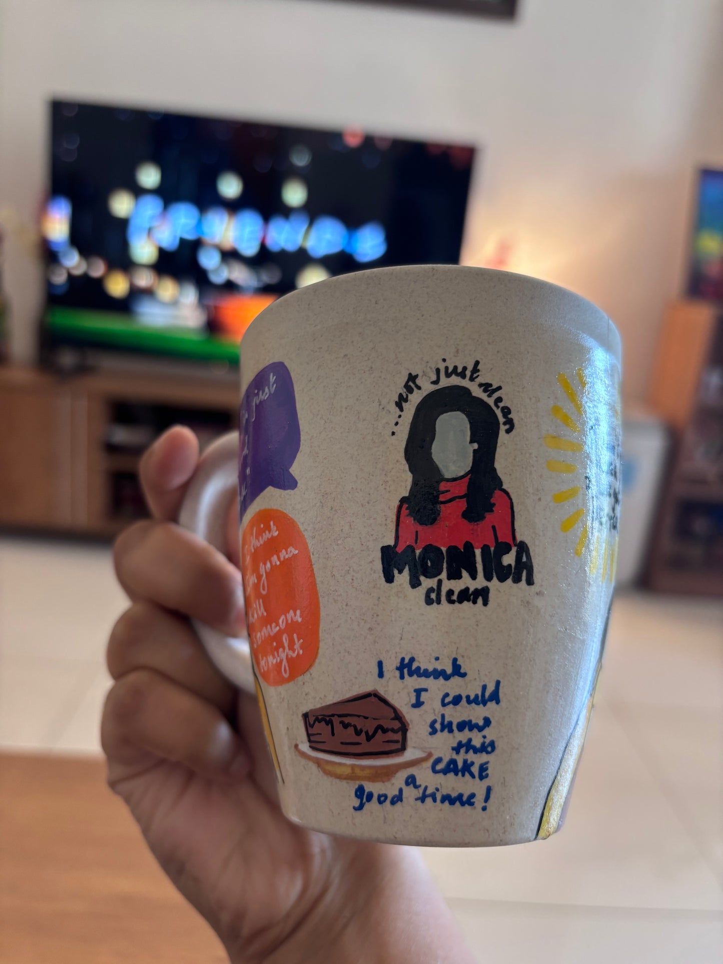 Monica from F.R.I.E.N.D.S. sitcom mug