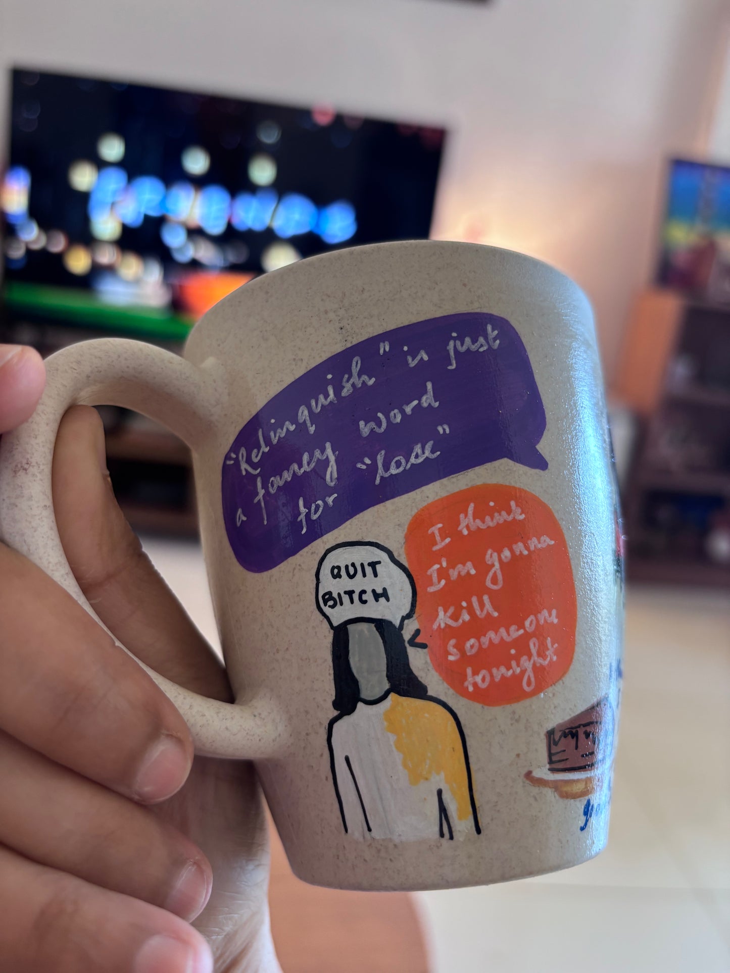 Monica from F.R.I.E.N.D.S. sitcom mug