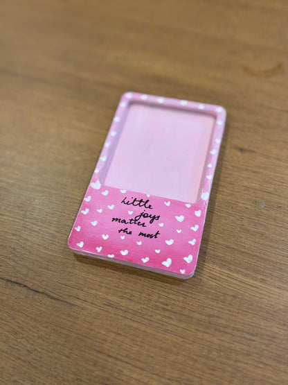 "Little Things Matter the Most" – Hand-Painted Daily Reminder Magnet