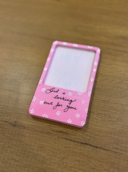 "God is Looking Out for You" – Hand-Painted Faith Affirmation Magnet