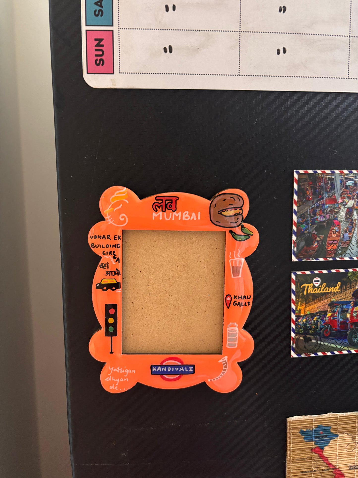 Mumbai-themed Polaroid Fridge Magnet