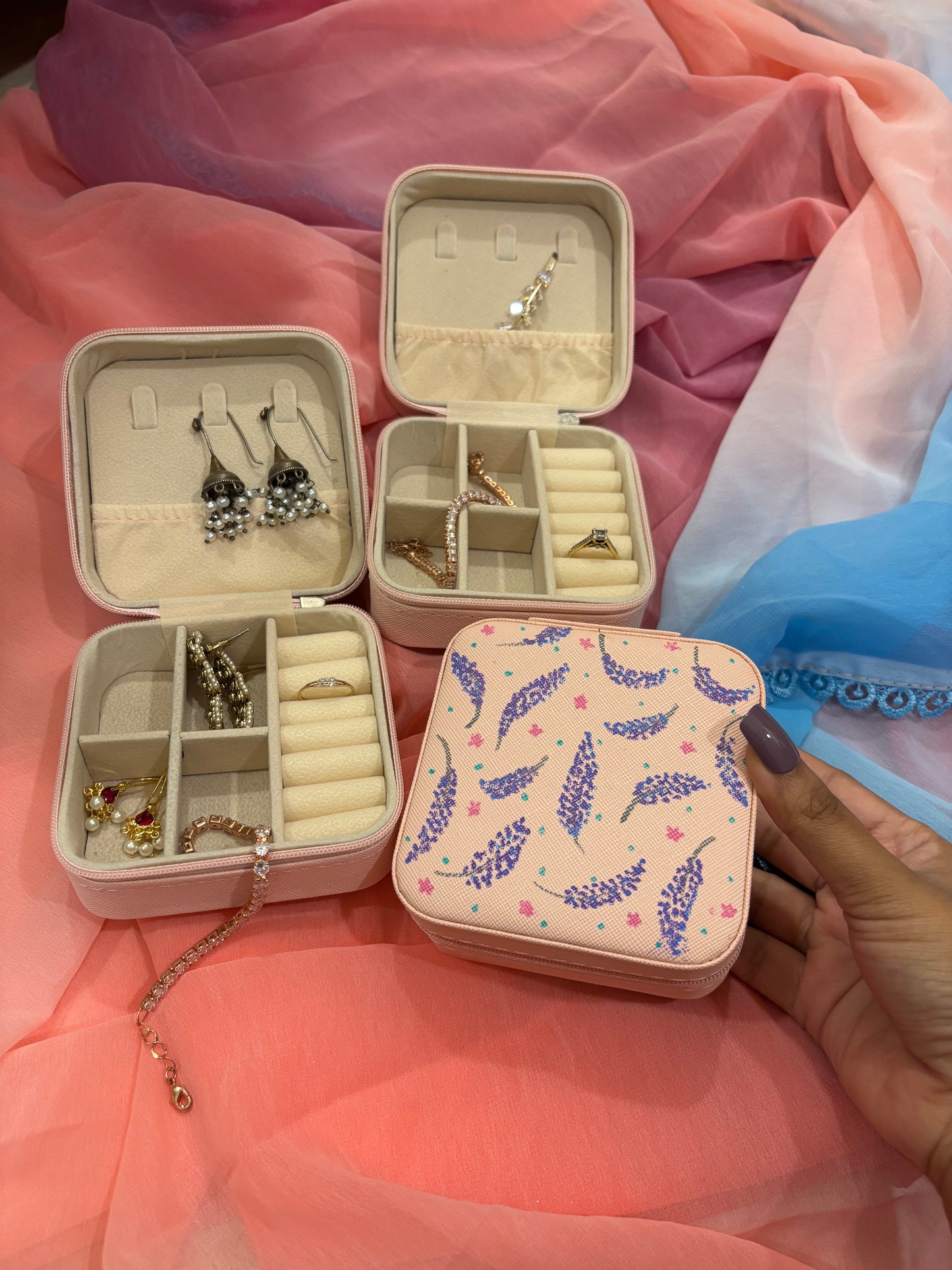 Fernlace | Hand-Painted Jewellery Trinket Box