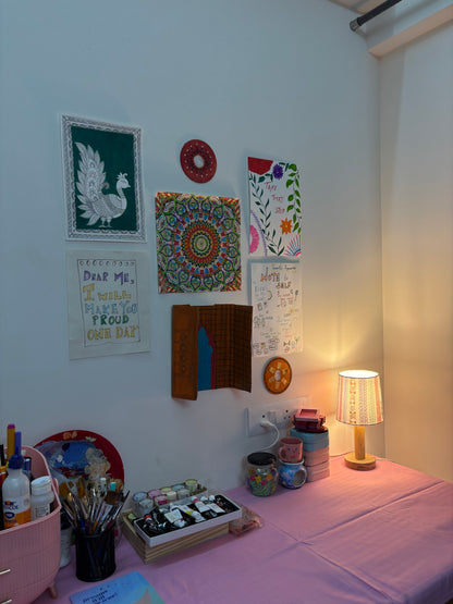 Raag – Hand-Painted Lampshade