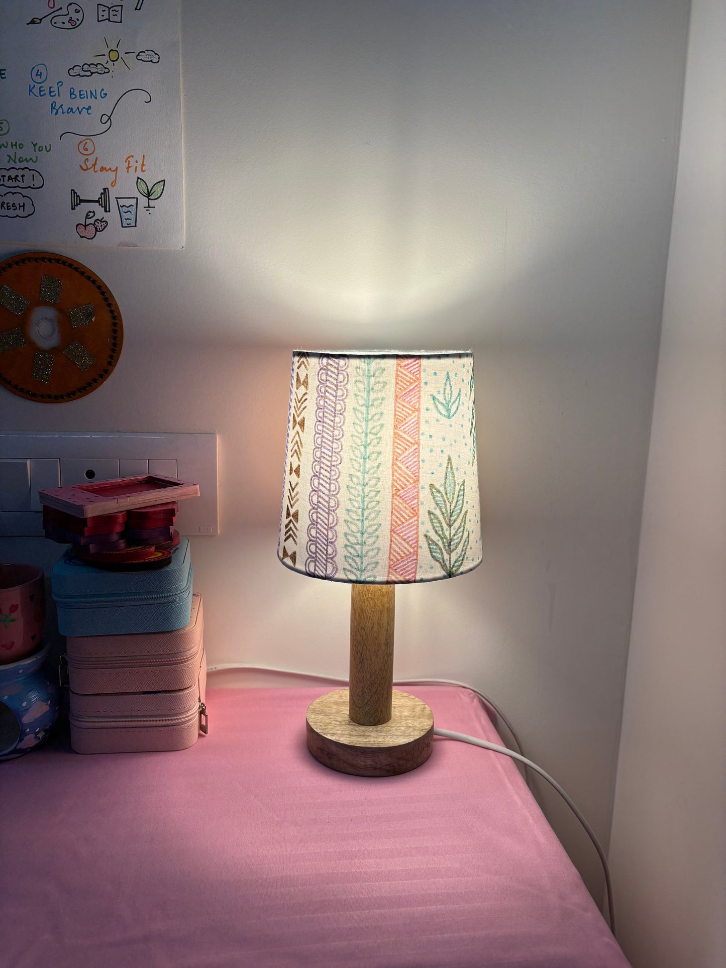 Raag – Hand-Painted Lampshade