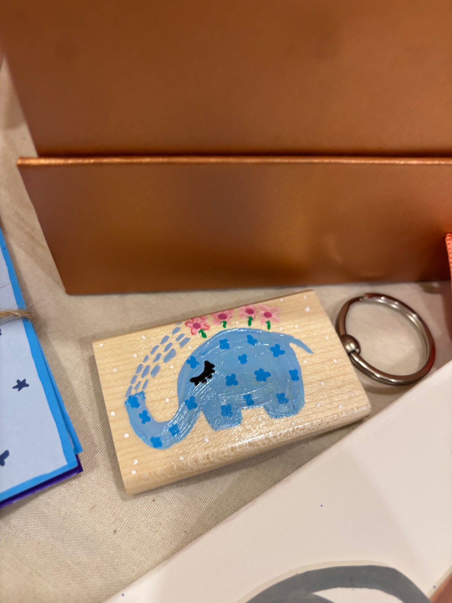 WishBox - Custom Hand-Painted Gift Box with Keepsakes
