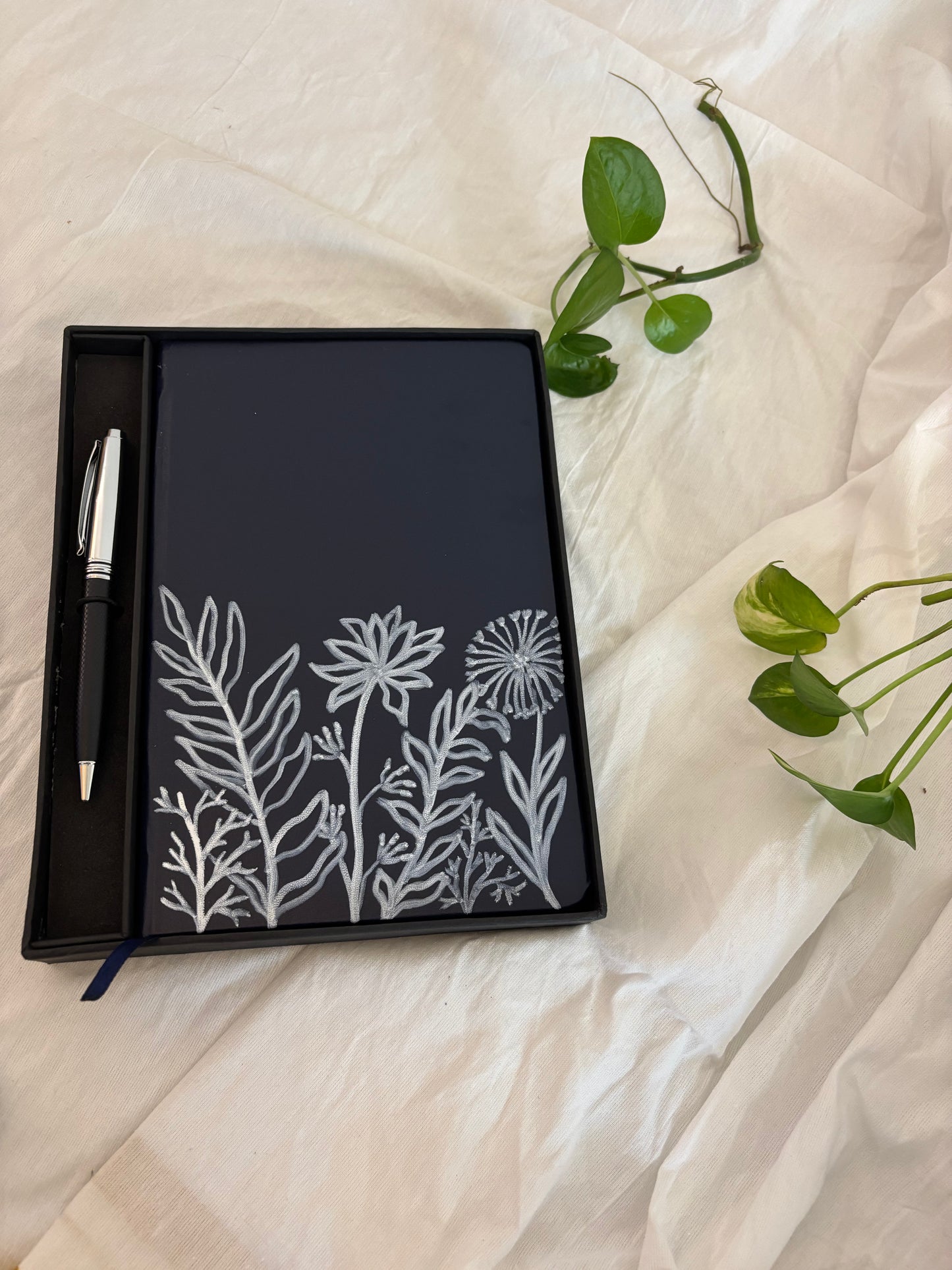 Botanica Notebook & Pen | Personalised, Hand-painted Corporate Gift