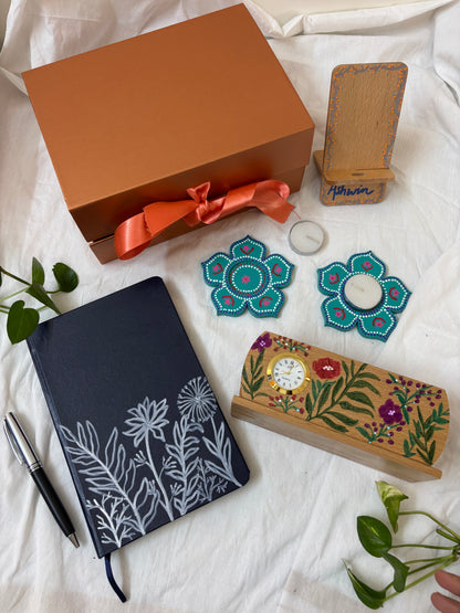 Timeless Desk Hamper | Hand-Painted & Premium