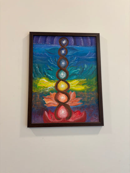 Chaitanya - Chakra Energy Painting