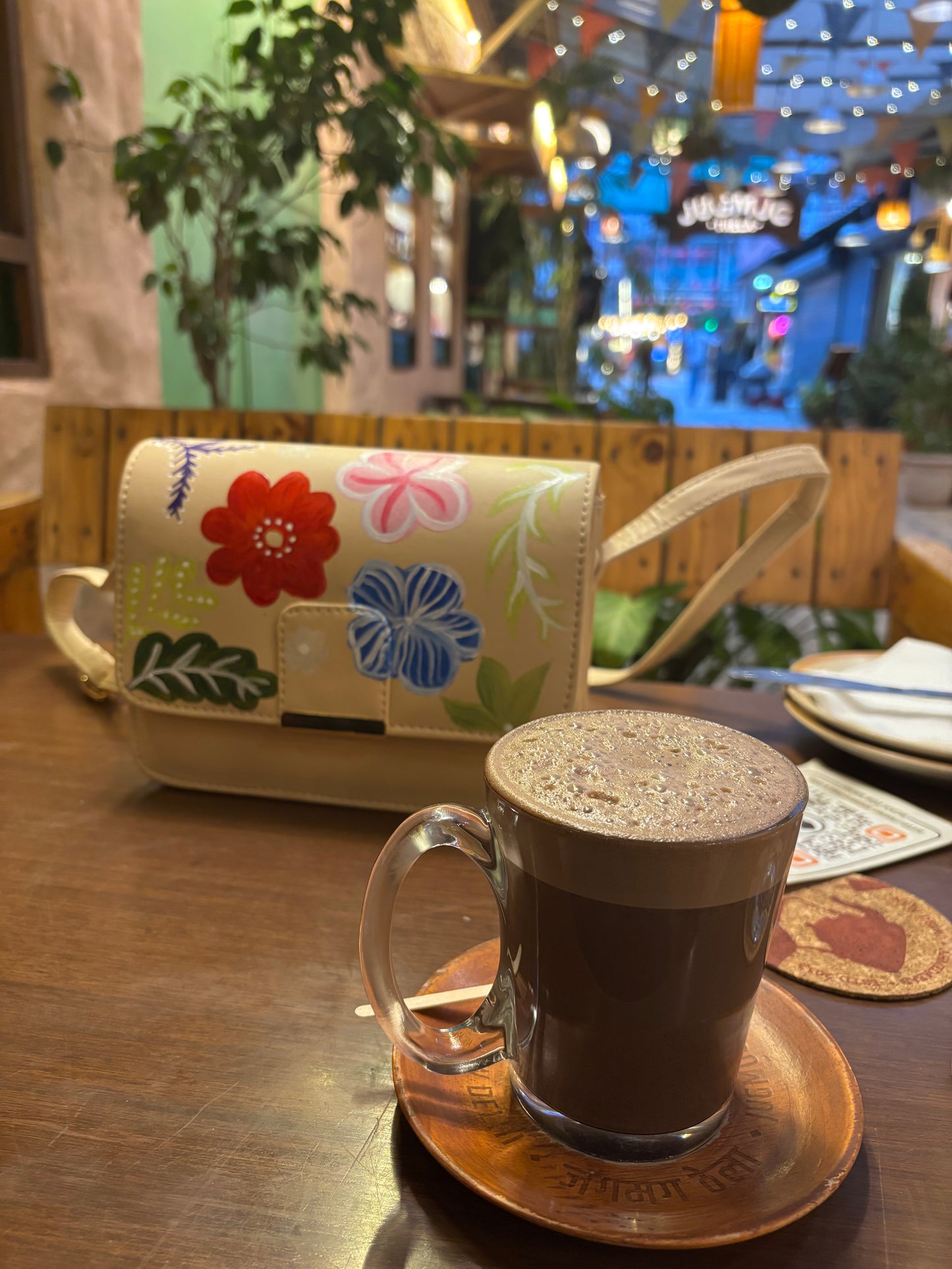 Gulbahar - Baagh | Hand-Painted Sling Bag