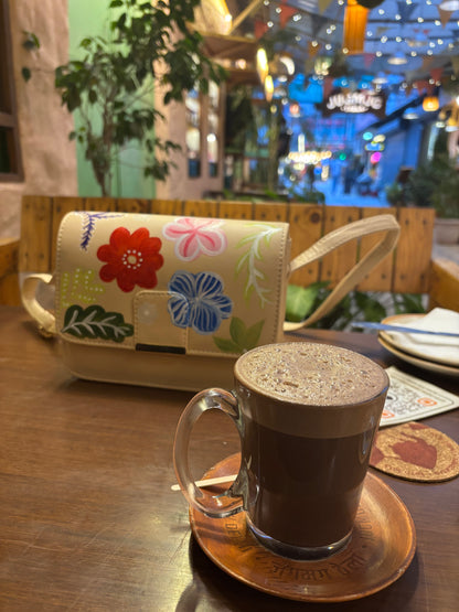 Gulbahar - Baagh | Hand-Painted Sling Bag