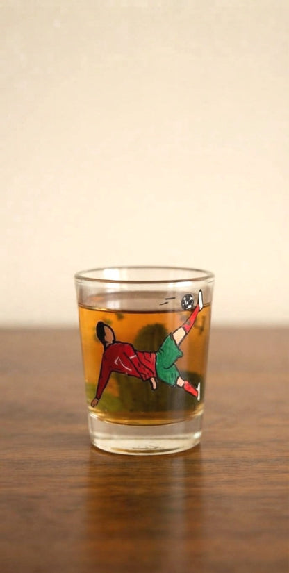 CR7 Bicycle kick Shot Glass
