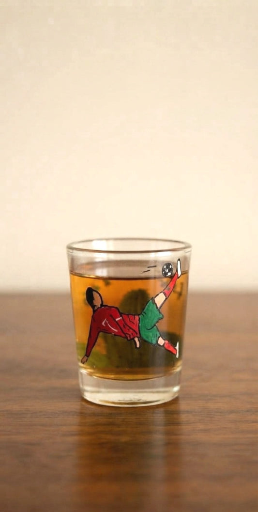 CR7 Bicycle kick Shot Glass