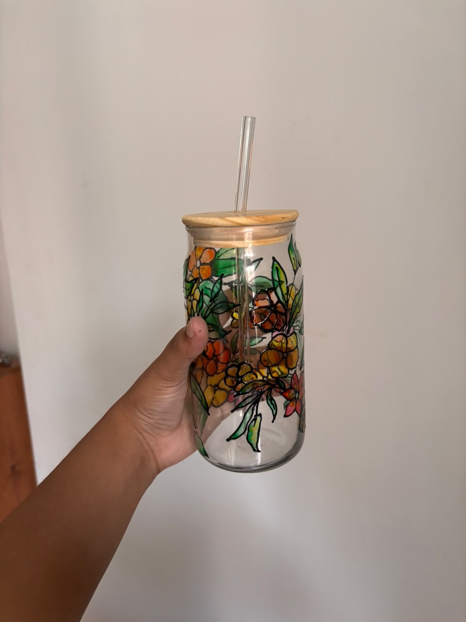 3D Floral Bloom Tumbler