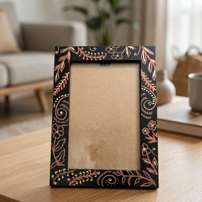 Kajal Hand-Painted Photo Frame
