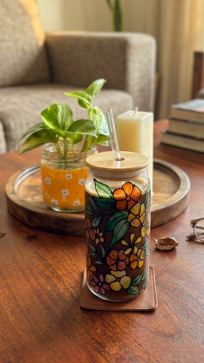 3D Floral Bloom Tumbler