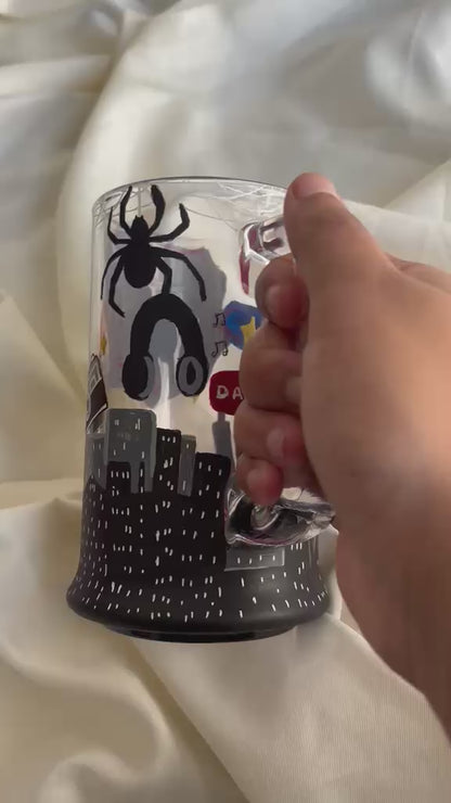 Spider-Man Superhero Inspired Beer Mug