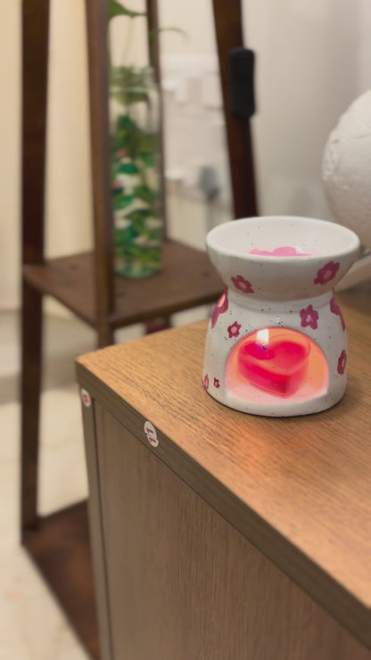 Prima - Hand-Painted Floral Aroma Diffuser