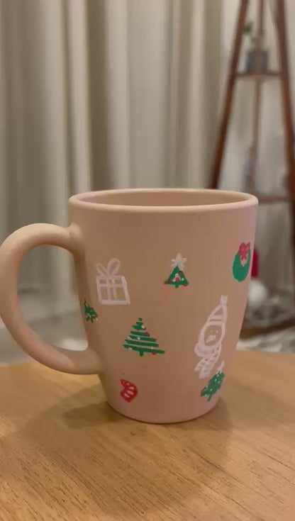 Christmas-themed mug