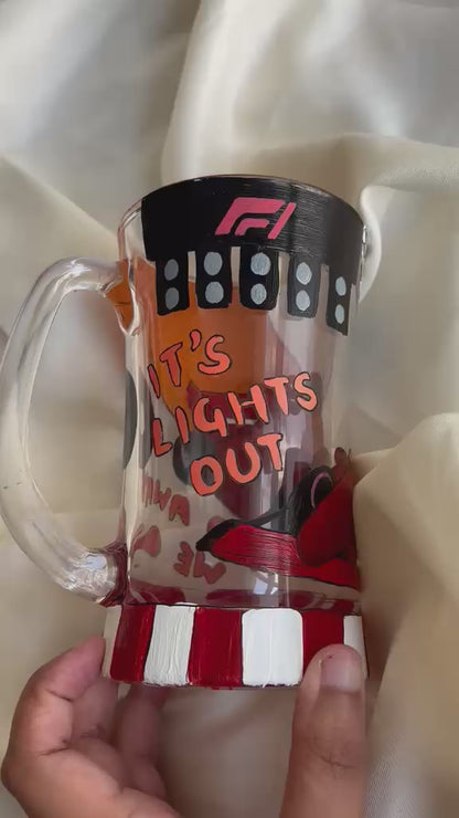 F1 Inspired Racing Beer Mug