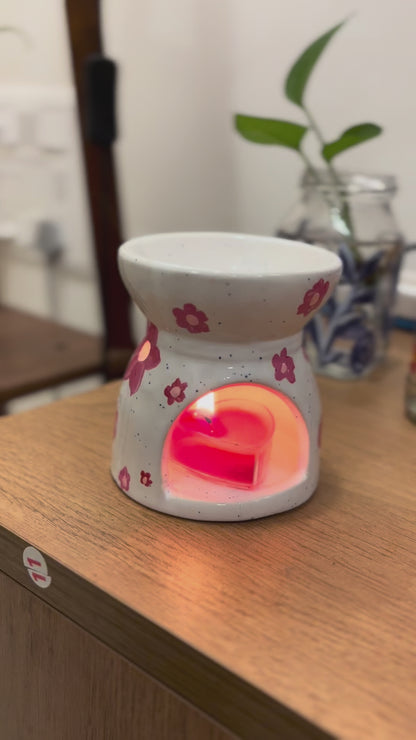 Prima - Hand-Painted Floral Aroma Diffuser