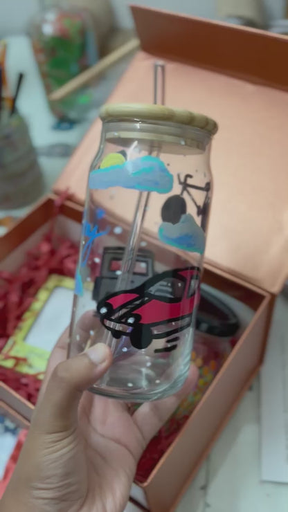 Tales in a Tumbler - Personalised Hand-Painted Tumbler